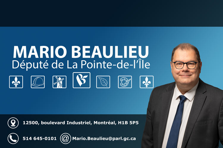 Mario Beaulieu, député de La Pointe-de-l'Île, Bloc québécois