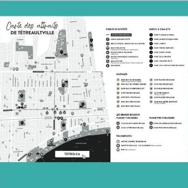 Découvrez Tétreaultville à travers notre Carte des Attraits : Votre Guide pour l’Aventure Locale!